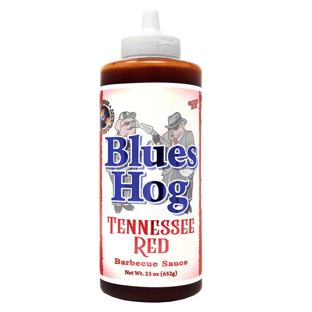 Sauces & Rubs Blues Hog Tennesee Red BBQ Sauce Squeeze Bottle (24oz) 1 Sauces & Rubs Blues Hog Tennesee Red BBQ Sauce Squeeze Bottle (24oz)