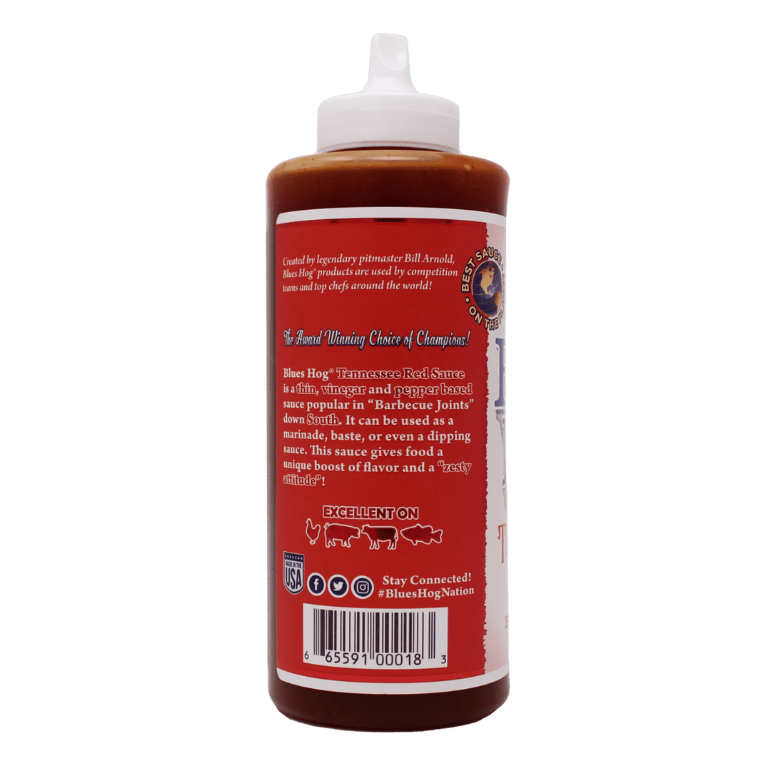 Sauces & Rubs Blues Hog Tennesee Red BBQ Sauce Squeeze Bottle (24oz) 2 Sauces & Rubs Blues Hog Tennesee Red BBQ Sauce Squeeze Bottle (24oz)