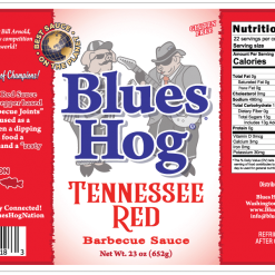 Sauces & Rubs Blues Hog Tennesee Red BBQ Sauce Squeeze Bottle (24oz) 8 Sauces & Rubs Blues Hog Tennesee Red BBQ Sauce Squeeze Bottle (24oz)