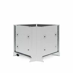 Outdoor Kitchen Cabinets & Storage Broil King 803900 90º Corner Cabinet, Stainless Steel