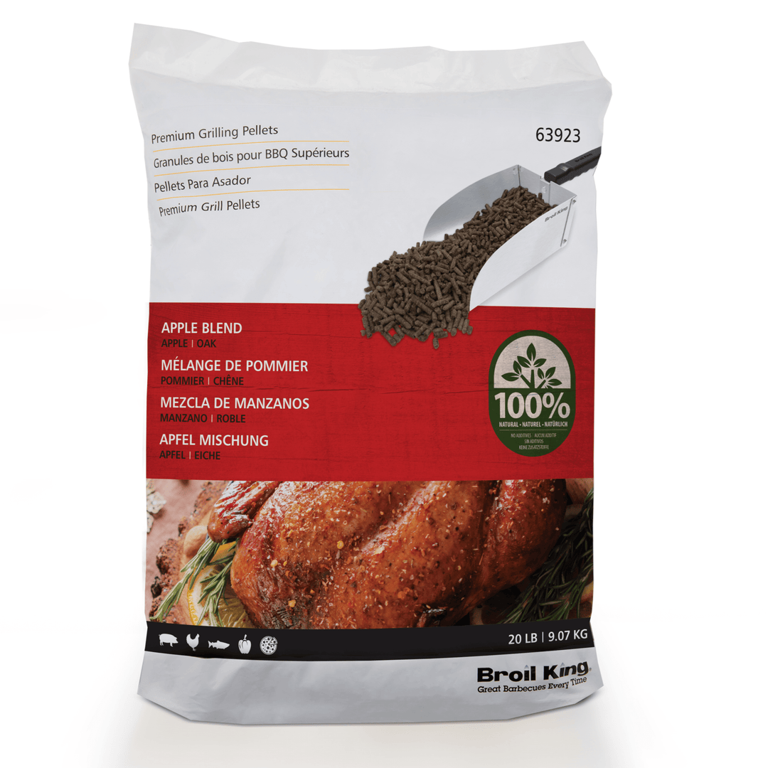 Broil King Apple Blend (Apple, Oak) Pellets 20 Lb Resealable Bag 1 Broil King Apple Blend (Apple, Oak) Pellets 20 Lb Resealable Bag
