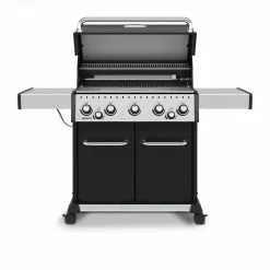 Broil King BARON 590 PRO BBQ With Side Burner, Rear Rotisserie Burner & Rotisserie Kit