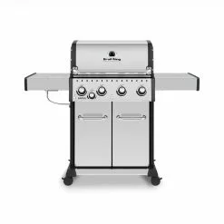 BBQs & Smokers Broil King BARON S440 PRO IR BBQ With Infrared Side Burner