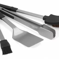 BBQ Accessories Broil King 64003 Stainless Steel BBQ 4-Piece Tool Set