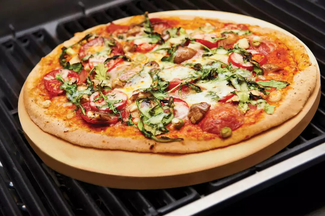 BBQ Accessories Broil King Ceramic Pizza Stone 15" 2 BBQ Accessories Broil King Ceramic Pizza Stone 15"