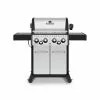 Broil King CROWN S490 BBQ With Side Burner, Rear Rotisserie Burner & Rotisserie Kit BBQs & Smokers
