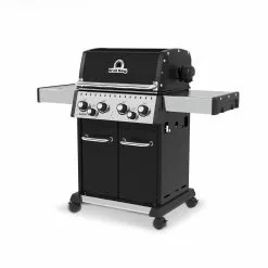 Broil King BARON 490 PRO BBQ With Side Burner, Rear Rotisserie Burner & Rotisserie Kit