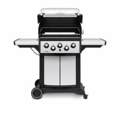 BBQs & Smokers Broil King SIGNET 390 BBQ With Side Burner, Rear Rotisserie Burner & Rotisserie Kit