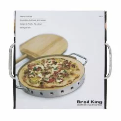 Broil King Imperial Pizza Stone BBQ Set 9 Broil King Imperial Pizza Stone BBQ Set