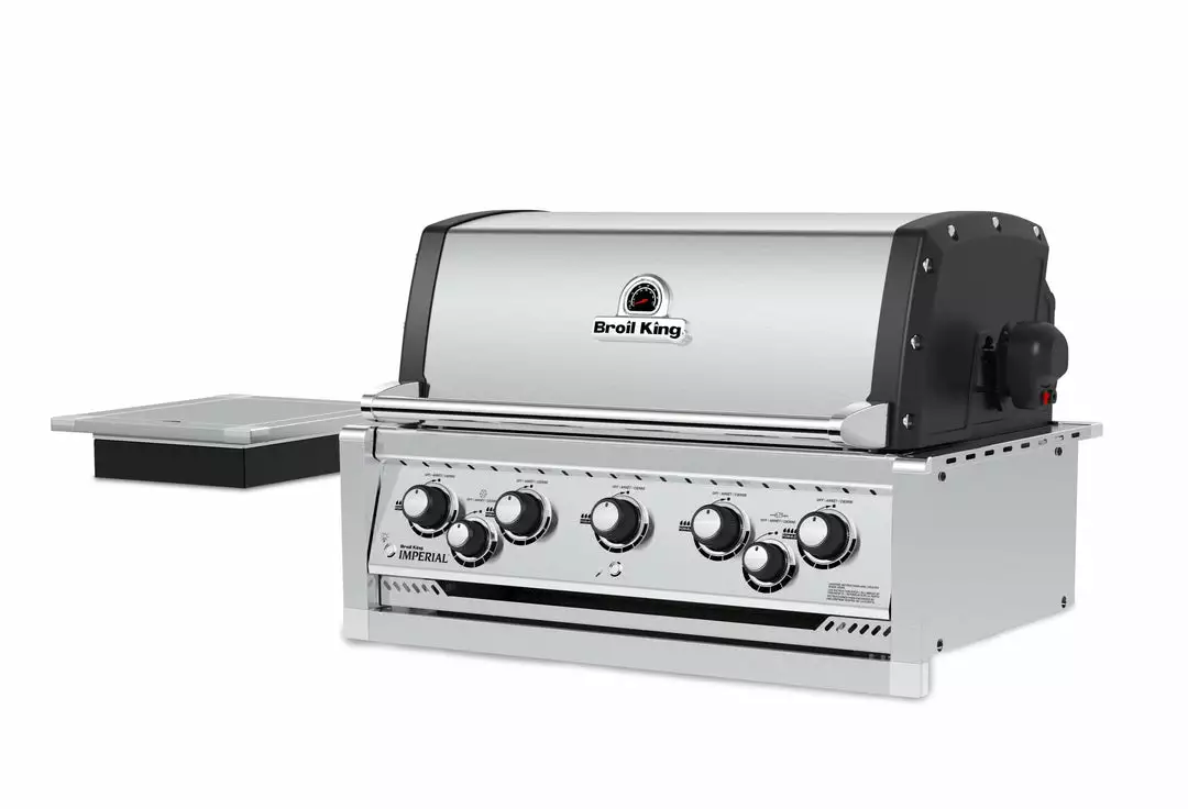 Broil King Imperial S 590 Stainless Steel Built-in BBQ With Range Side Burner BBQs & Smokers 2 Broil King Imperial S 590 Stainless Steel Built-in BBQ With Range Side Burner BBQs & Smokers