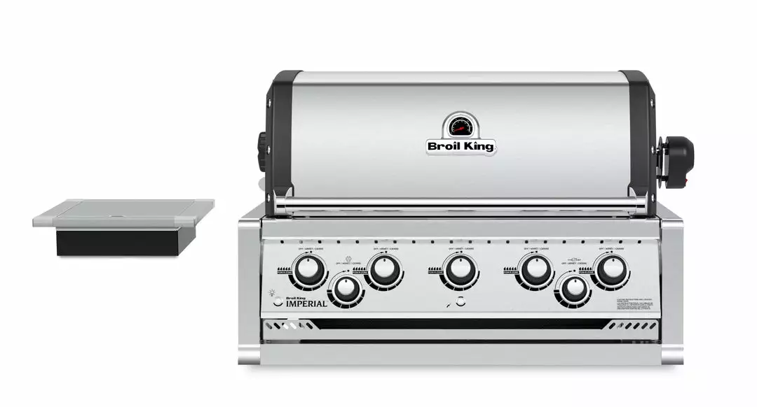 Broil King Imperial S 590 Stainless Steel Built-in BBQ With Range Side Burner BBQs & Smokers 1 Broil King Imperial S 590 Stainless Steel Built-in BBQ With Range Side Burner BBQs & Smokers
