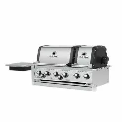 Broil King Imperial S 690 Built-in BBQ Stainless Steel With Rotisserie & Side Burner