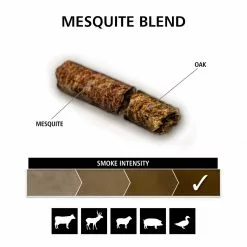 BBQ Accessories Broil King Mesquite Blend (Mesquite, Oak) Pellets 20 Lb Resealable Bag