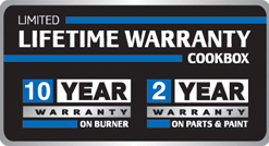 Broil King MONARCH 390 BBQ With Side Burner, Rear Rotisserie Burner & Rotisserie Kit