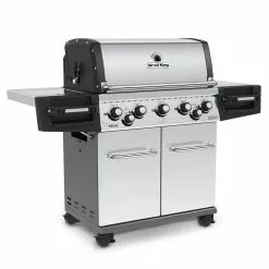 Broil King REGAL S590 PRO IR BBQ With Infrared Side Burner, Rear Rotisserie Burner & Rotisserie Kit BBQs & Smokers