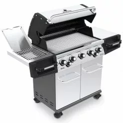 Broil King REGAL S590 PRO IR BBQ With Infrared Side Burner, Rear Rotisserie Burner & Rotisserie Kit BBQs & Smokers