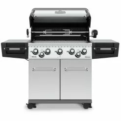 BBQs & Smokers Broil King REGAL S590 PRO BBQ With Side Burner, Rear Rotisserie Burner & Rotisserie Kit