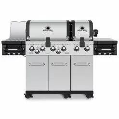 Broil King REGAL S690 PRO IR BBQ With Infrared Side Burner, Rear Rotisserie Burner & Rotisserie Kit BBQs & Smokers