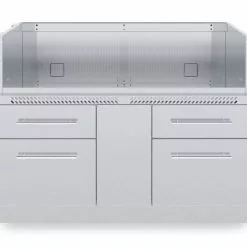 Outdoor Kitchen Cabinets & Storage Broil King Stainless Steel 6 Burner Cabinet Outdoor Kitchen System