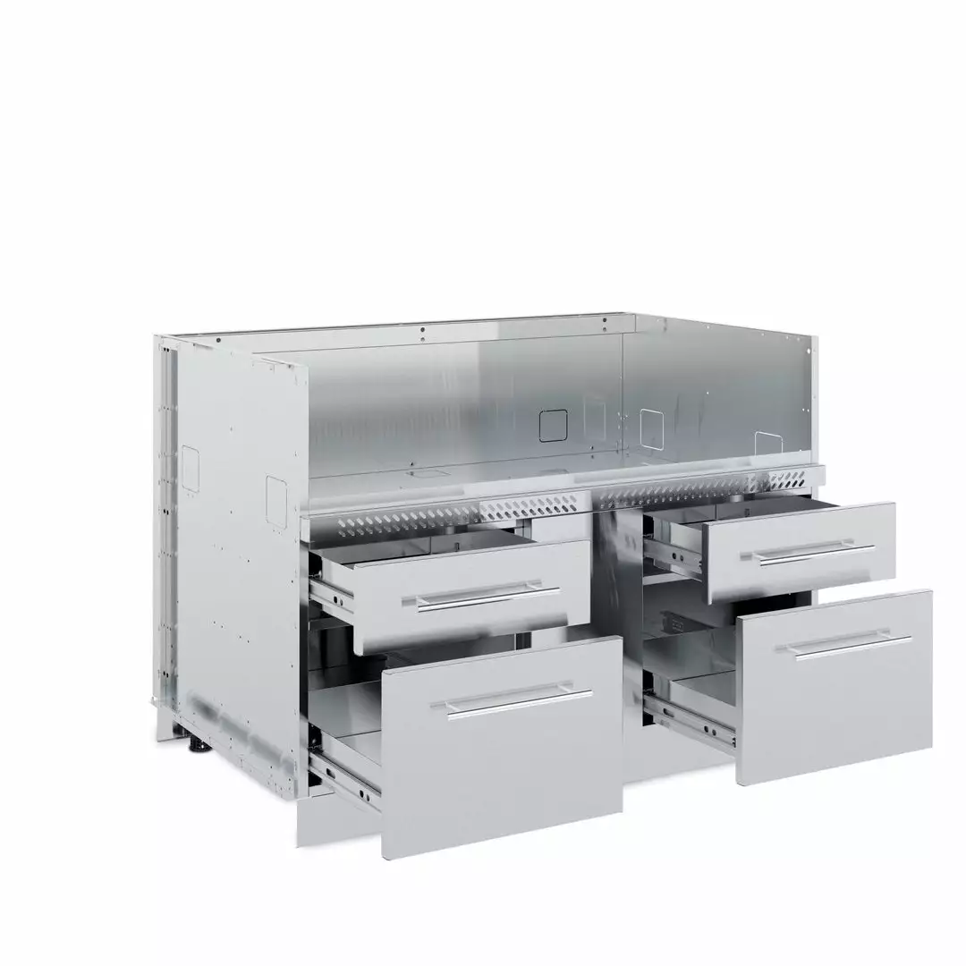 Outdoor Kitchen Cabinets & Storage Broil King Stainless Steel 6 Burner Cabinet Outdoor Kitchen System 3 Outdoor Kitchen Cabinets & Storage Broil King Stainless Steel 6 Burner Cabinet Outdoor Kitchen System