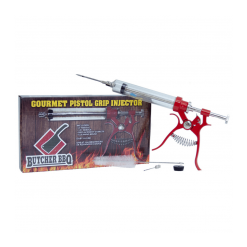 BBQ Accessories Butcher BBQ BUTCHER248 Gourmet Pistol Grip Injector