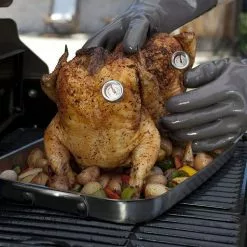 Charcoal Companion CC9401 Poultry Grilling Set BBQ Accessories