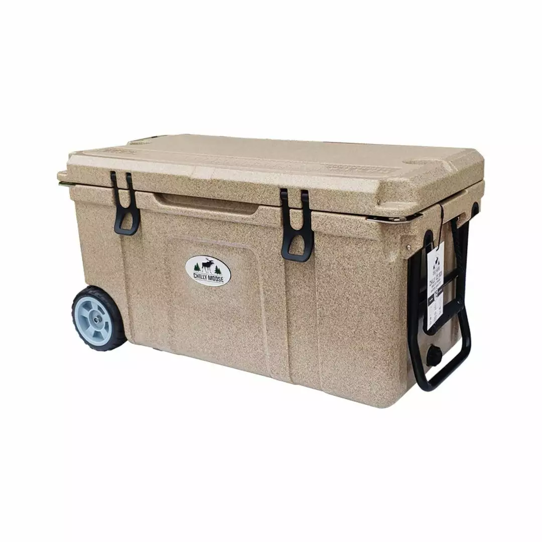 Chilly Moose Cooler/Ice Box W/ Wheels (75L) 9 Chilly Moose Cooler/Ice Box W/ Wheels (75L)