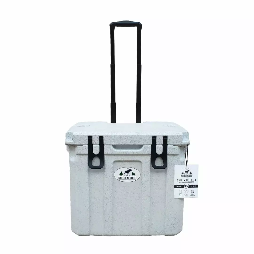 Chilly Moose Cooler With Wheels (35L) Outdoor Refrigeration & Barware 2 Chilly Moose Cooler With Wheels (35L) Outdoor Refrigeration & Barware