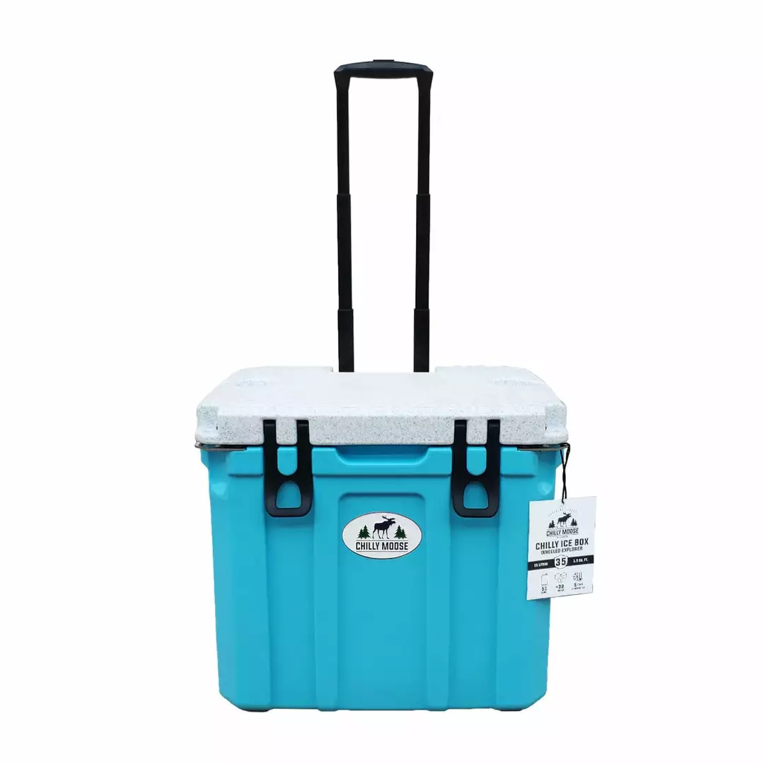 Chilly Moose Cooler With Wheels (35L) Outdoor Refrigeration & Barware 6 Chilly Moose Cooler With Wheels (35L) Outdoor Refrigeration & Barware