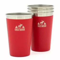 Chilly Moose Long Beach Tumblers (Set Of 4)