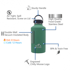 Chilly Moose Portage Canteen (64oz)