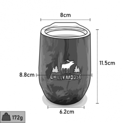 Outdoor Refrigeration & Barware Chilly Moose Boathouse Tumbler (12oz)