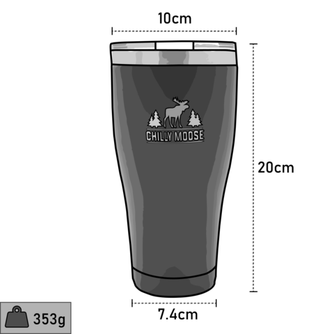 Chilly Moose Tumbler - Georgian (30oz) 9 Chilly Moose Tumbler - Georgian (30oz)