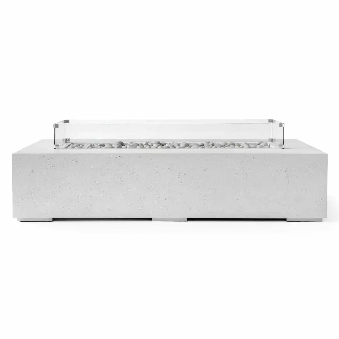 Dekko BBQ Accessories Concrete Fire Pit Glass Sonoma Wind Guards SONOMAWINDGUARD 1 Dekko BBQ Accessories Concrete Fire Pit Glass Sonoma Wind Guards SONOMAWINDGUARD