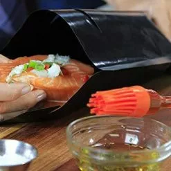 BBQ Accessories Cookina Set Of 2 Reusable Grilling Bags K660125