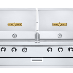 BBQs & Smokers Crown Verity IBI482RD - 48" Infinite Series Built-In Dual Dome Grill