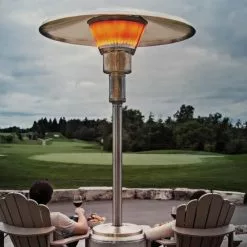 Fireplaces & Heaters Crown Verity Premium Heater - Stainless Steel Patio Heater W/ Reflector