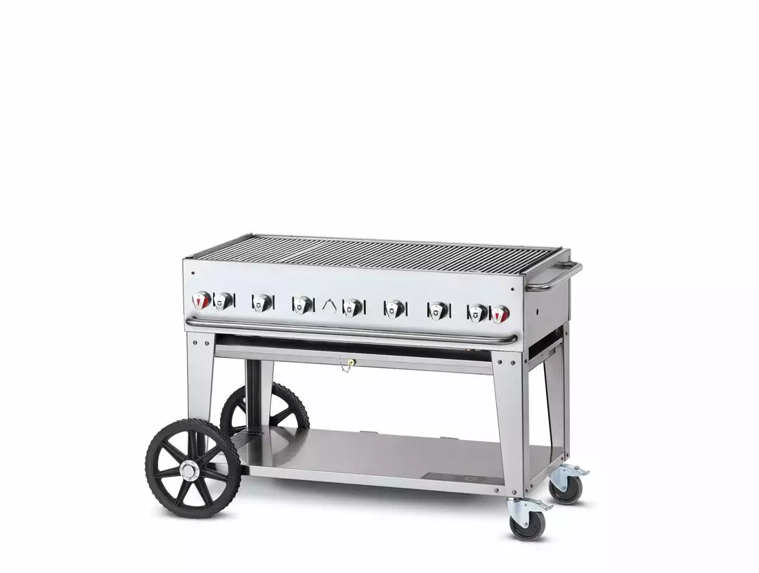 Crown Verity Premium Mobile Gill - Professional Series Charbroiler 48" 2 Crown Verity Premium Mobile Gill - Professional Series Charbroiler 48"
