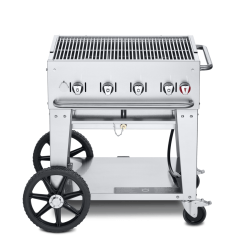 Crown Verity Premium Mobile Grill - Charbroiler 30" BBQs & Smokers