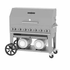 BBQs & Smokers Crown Verity Premium Mobile Grill - Club Series 48" W/ Roll Dome