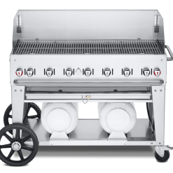 Crown Verity Premium Mobile Grill - Club Series 48" W/ Windguard BBQs & Smokers