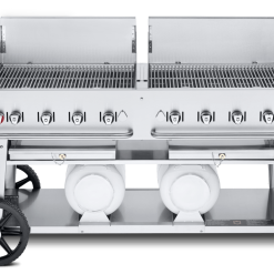 Crown Verity Premium Mobile Grill - Club Series 60" W/ Windguard