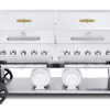 Crown Verity Premium Mobile Grill - Club Series 72" W/ Roll Domes