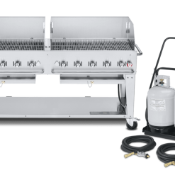 BBQs & Smokers Crown Verity Premium Mobile Grill - Club Series 72" W/ Windguard