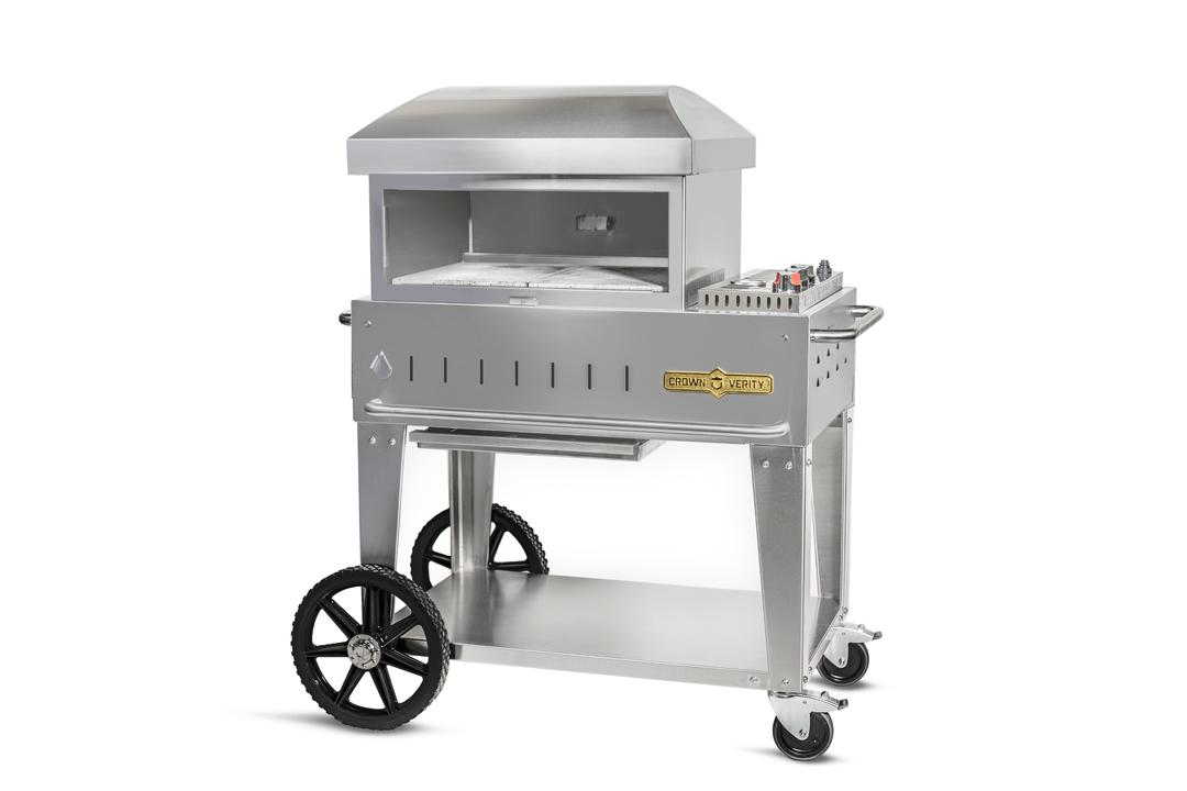 BBQs & Smokers Crown Verity Premium Pizza Oven - Mobile Series 24" 2 BBQs & Smokers Crown Verity Premium Pizza Oven - Mobile Series 24"