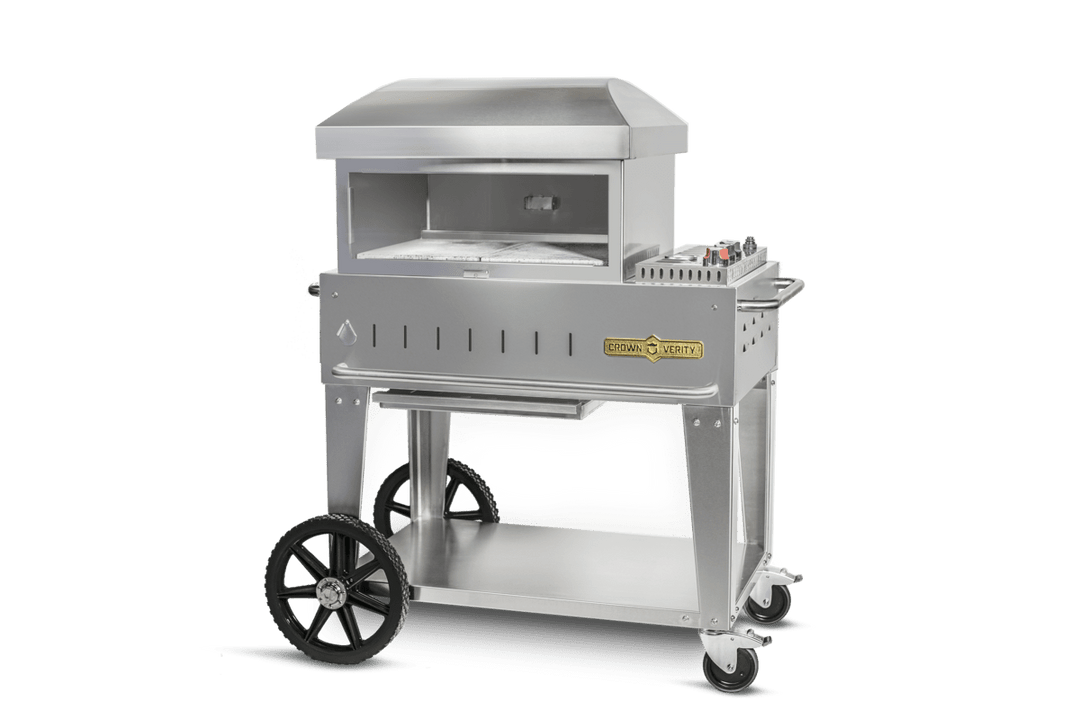 BBQs & Smokers Crown Verity Premium Pizza Oven - Mobile Series 24" 1 BBQs & Smokers Crown Verity Premium Pizza Oven - Mobile Series 24"
