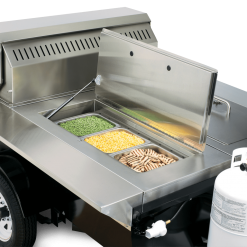 Crown Verity Premium Towable Grill - Professional Series W/ 2 Lockable Compartments