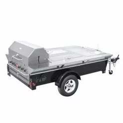 BBQs & Smokers Crown Verity Premium Towable Grill - Professional Series W/ 3 Lockable Compartments 6 BBQs & Smokers Crown Verity Premium Towable Grill - Professional Series W/ 3 Lockable Compartments