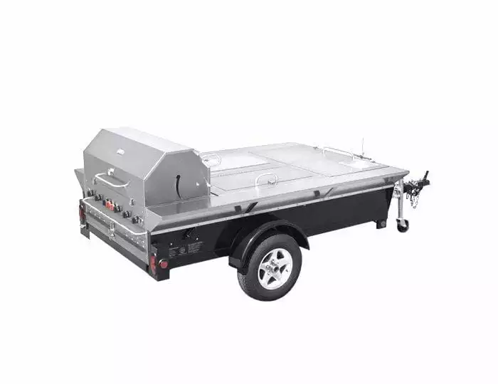 BBQs & Smokers Crown Verity Premium Towable Grill - Professional Series W/ 3 Lockable Compartments 3 BBQs & Smokers Crown Verity Premium Towable Grill - Professional Series W/ 3 Lockable Compartments