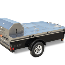 BBQs & Smokers Crown Verity Premium Towable Grill - Professional Series W/ 3 Lockable Compartments
